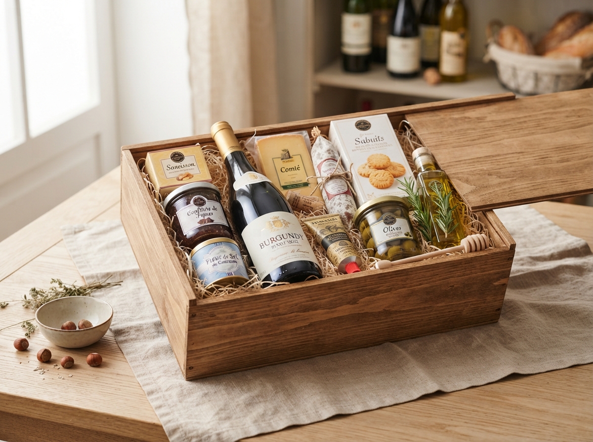 Coffret cadeau épicerie fine