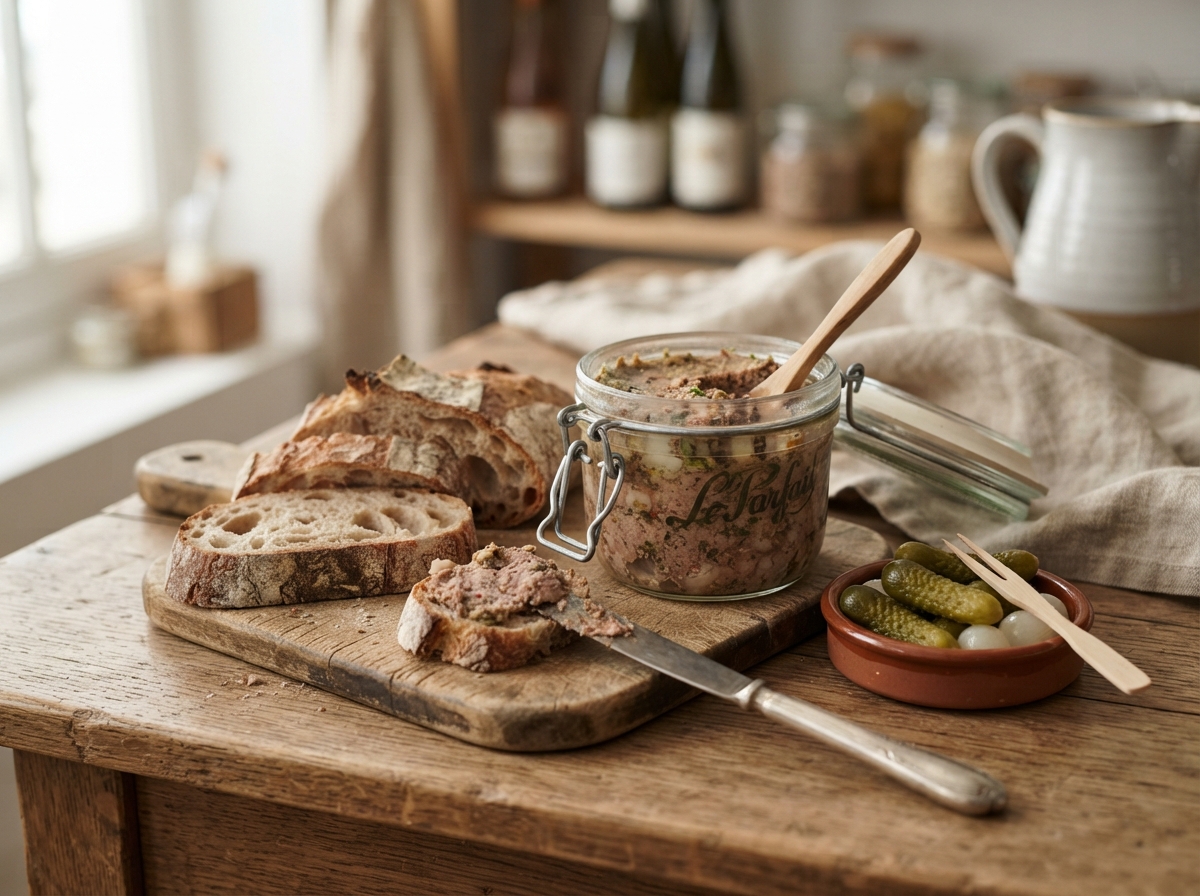 Terrine de campagne au poivre